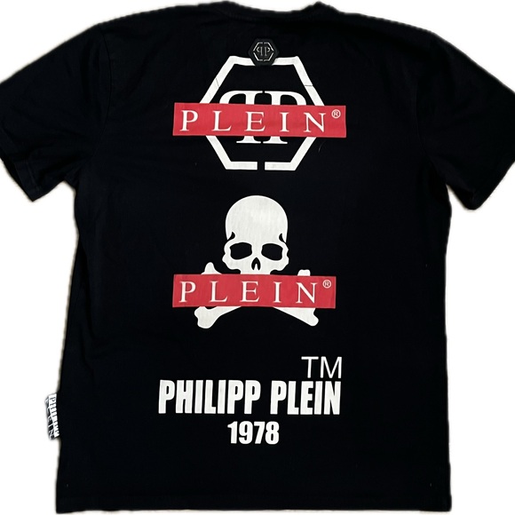 Philip Plein Skull Tee Shirt - Picture 2 of 5